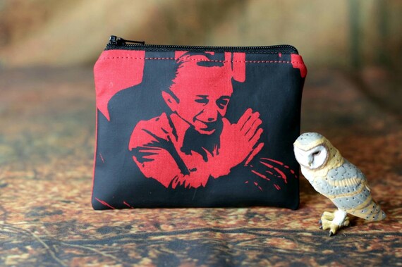 Man face coin purse best sale