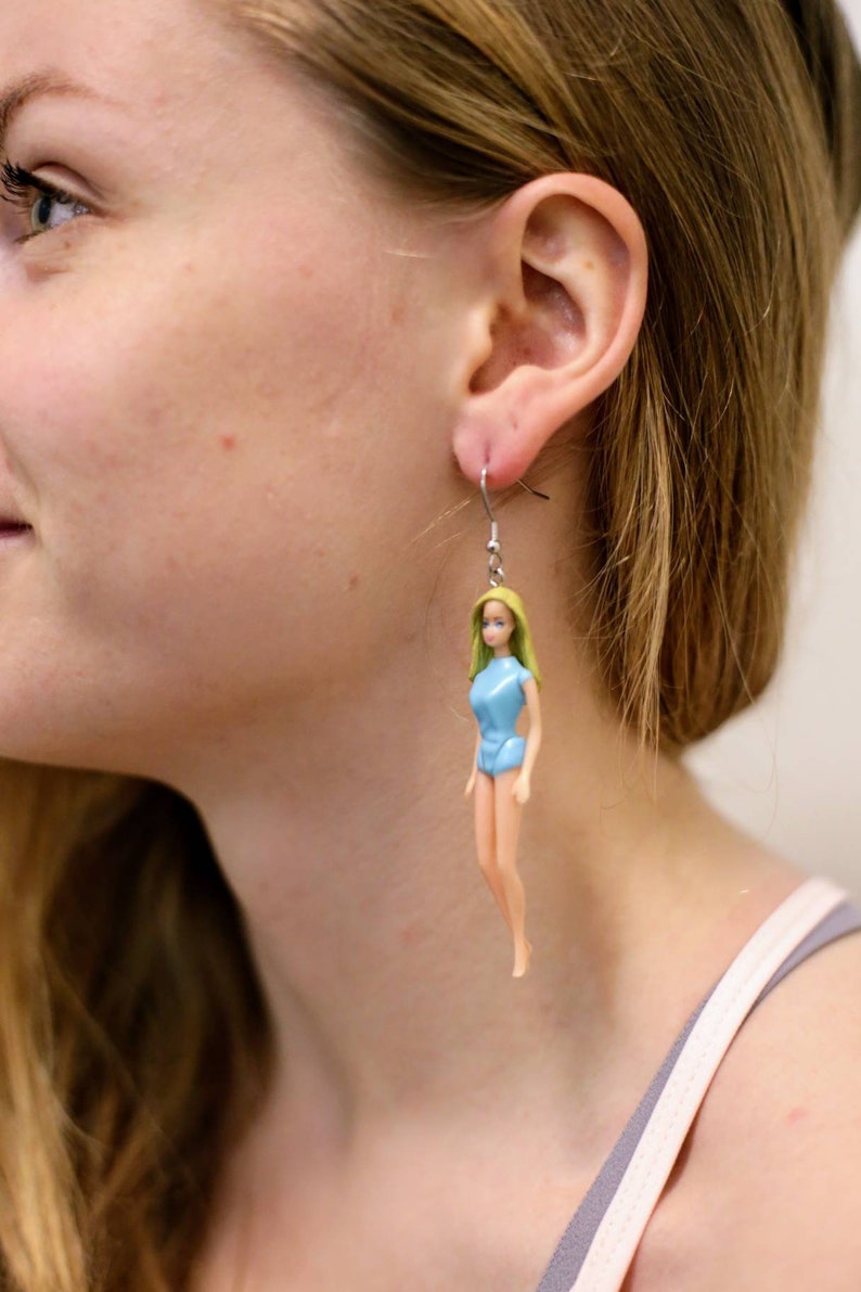 Fashion Doll Earrings: Superfun, Realistic, Cute and Unique imagem 1