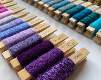 Set of 100 Stylecraft Special DK yarn pegs