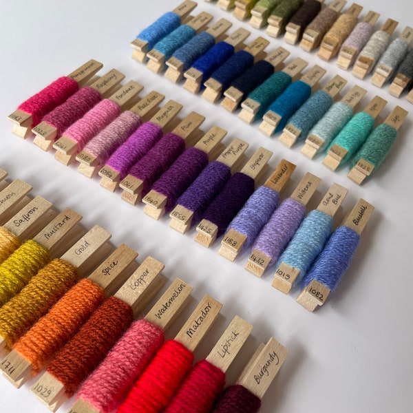 Set of 50 Stylecraft Special Aran yarn pegs