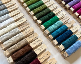 Set of 50 Yarnsmiths Merino Sock yarn pegs