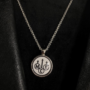 Silver My Chemical Romance emo necklace (HANDMADE)