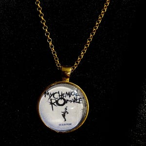 My Chemical Romance The Black Parade “Gold“ necklace /Handmade