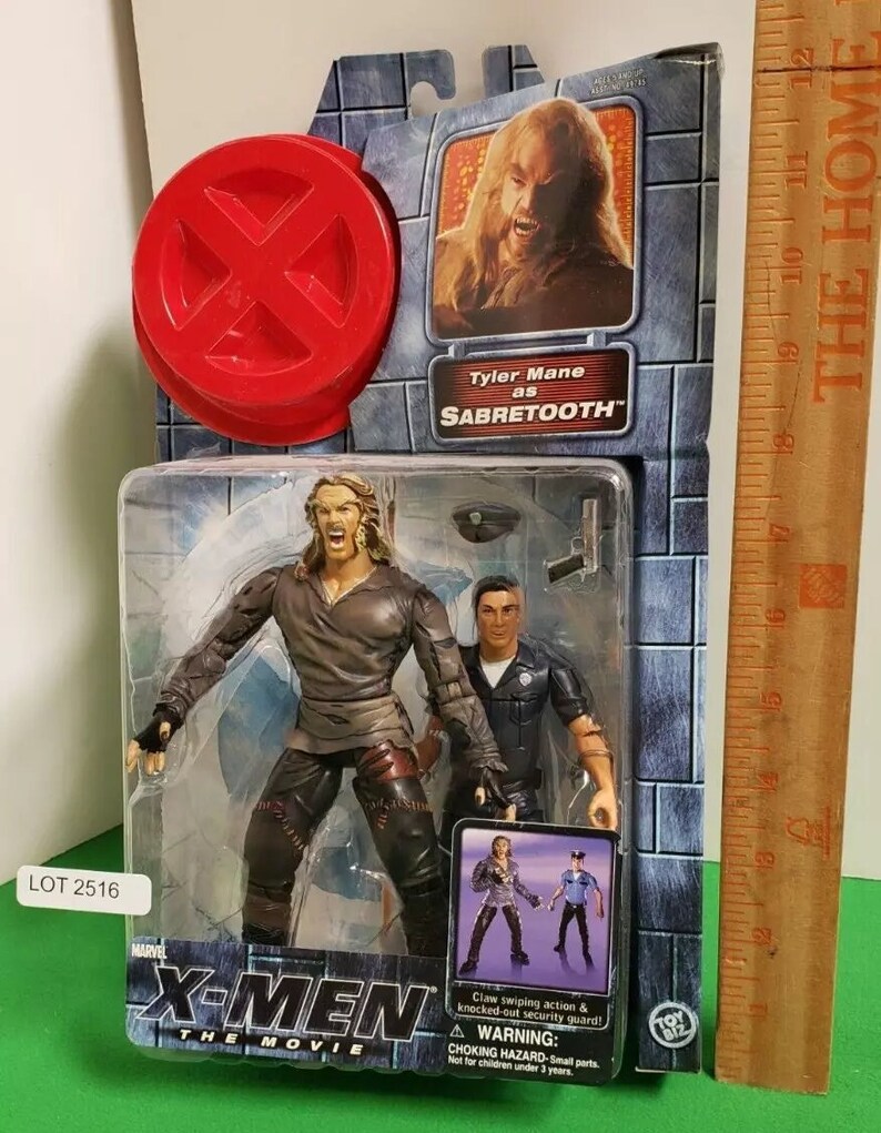 XMen Movie Tyler Mane As Sabretooth 7 Action Figure Toy Biz 2000