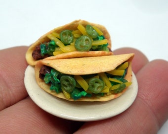 tacos 12th scale miniature