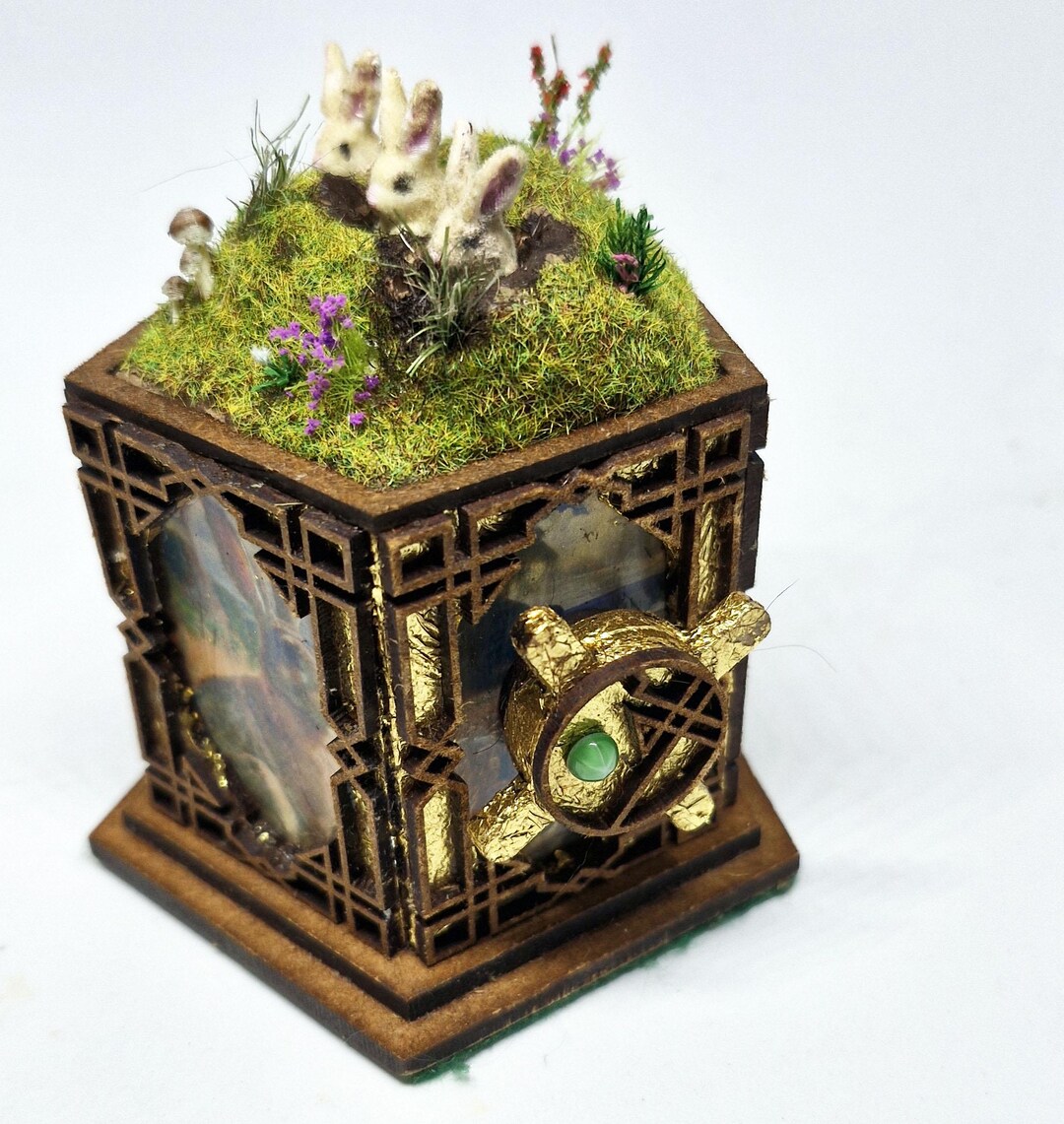 Three Little Rabbits Automata - Etsy