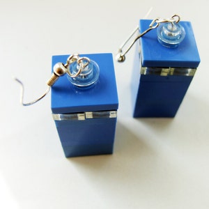 LEGO Tardis earrings image 4