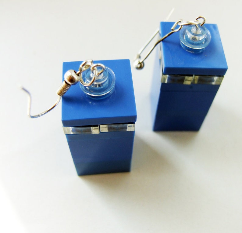 LEGO Tardis earrings image 4