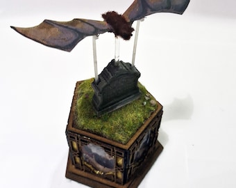 Bat in a graveyard automata