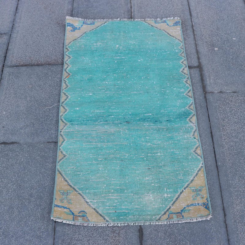 Turquoise Rug - Etsy