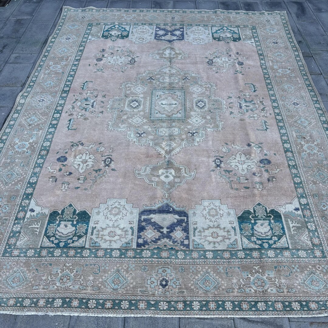 Acem Rug Rugs 10x13 Oversize Rug, Turkish Rug, Vintage Rug, Antique Acem Rug, Rugs ...