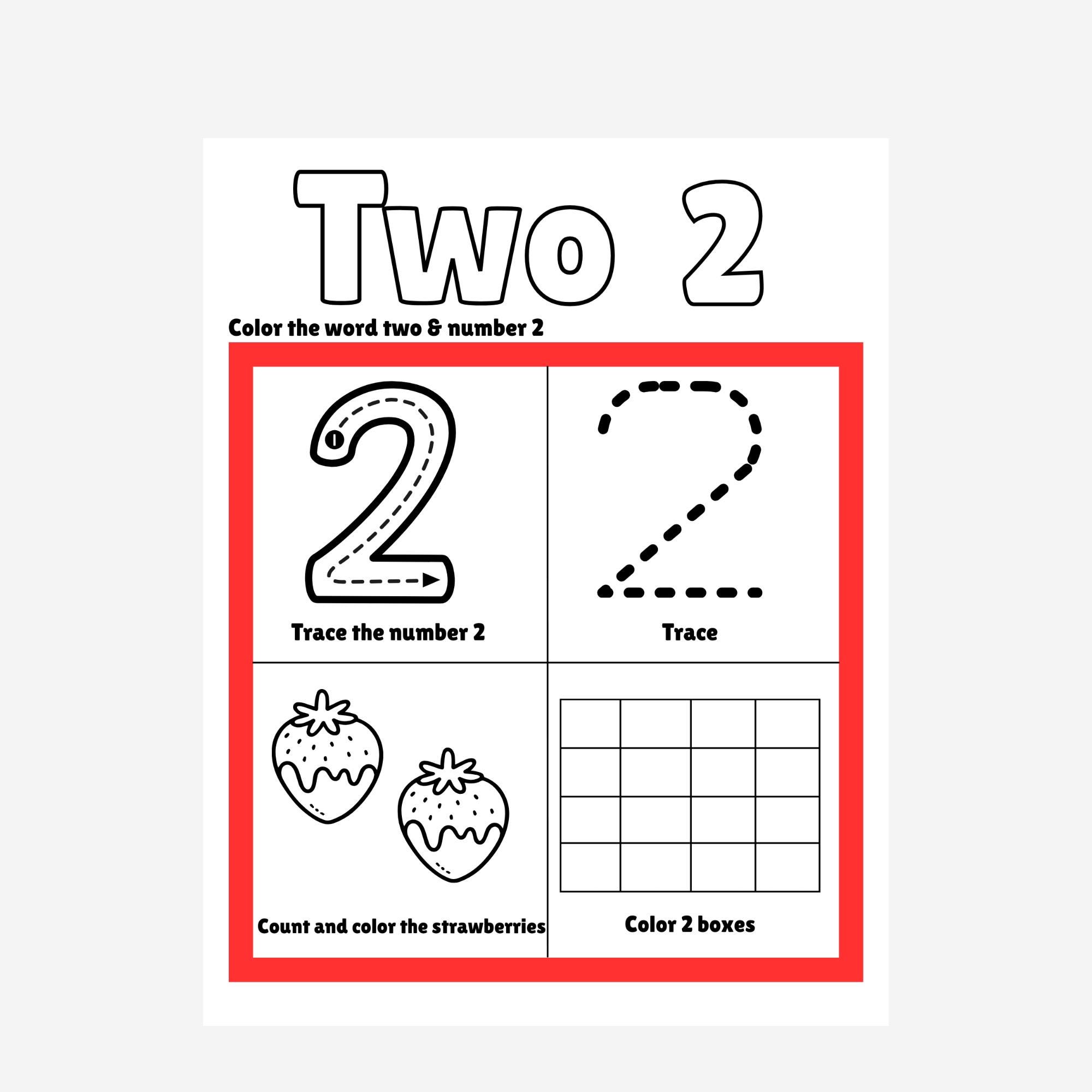 Number Tracing Worksheet 0-10 Printable | Trace Write Numbers | Pre K ...