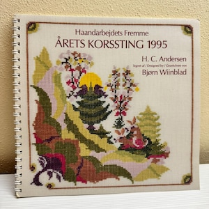 1995 Calendario de punto de cruz Haandarbejdets Fremme, Cuentos de hadas de Bjorn Wiinblad