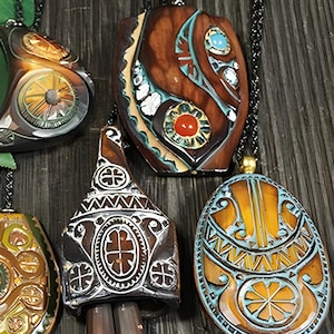 ネックレス・ペンダント Necklace Ainu design (fertility) Ainu Necklace - Etsy