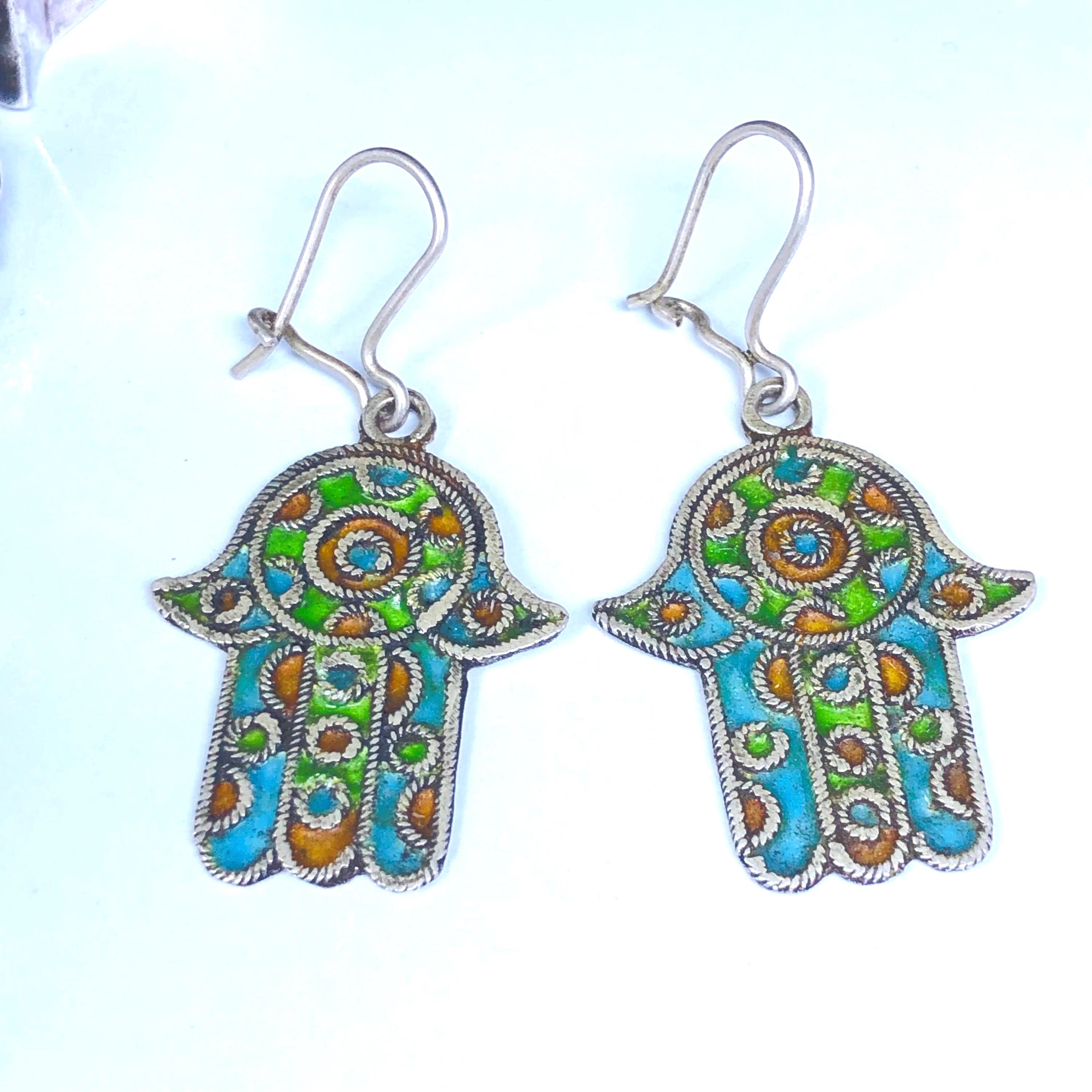 Mano di Hamsa di Fatima illustrazione di stock. Illustrazione di icona