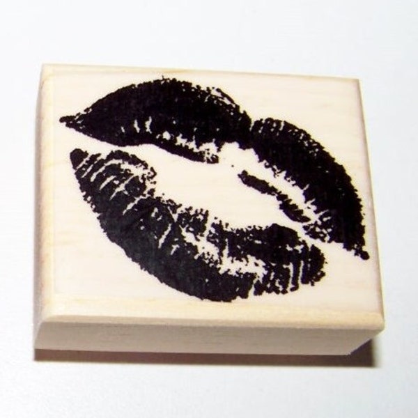 Kiss Stamp Etsy
