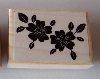 Flowers - new rubber art stamps Flower Stamps Mother's Day Flower Stamp