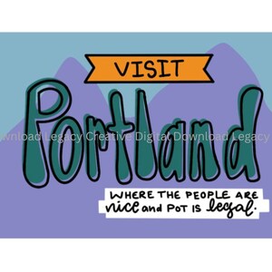 Visitez Portland | Les gens sont gentils et le pot est légal à télécharger
