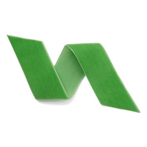 Jade Green Swiss Velvet Ribbon: Laitue Green Trim (786)