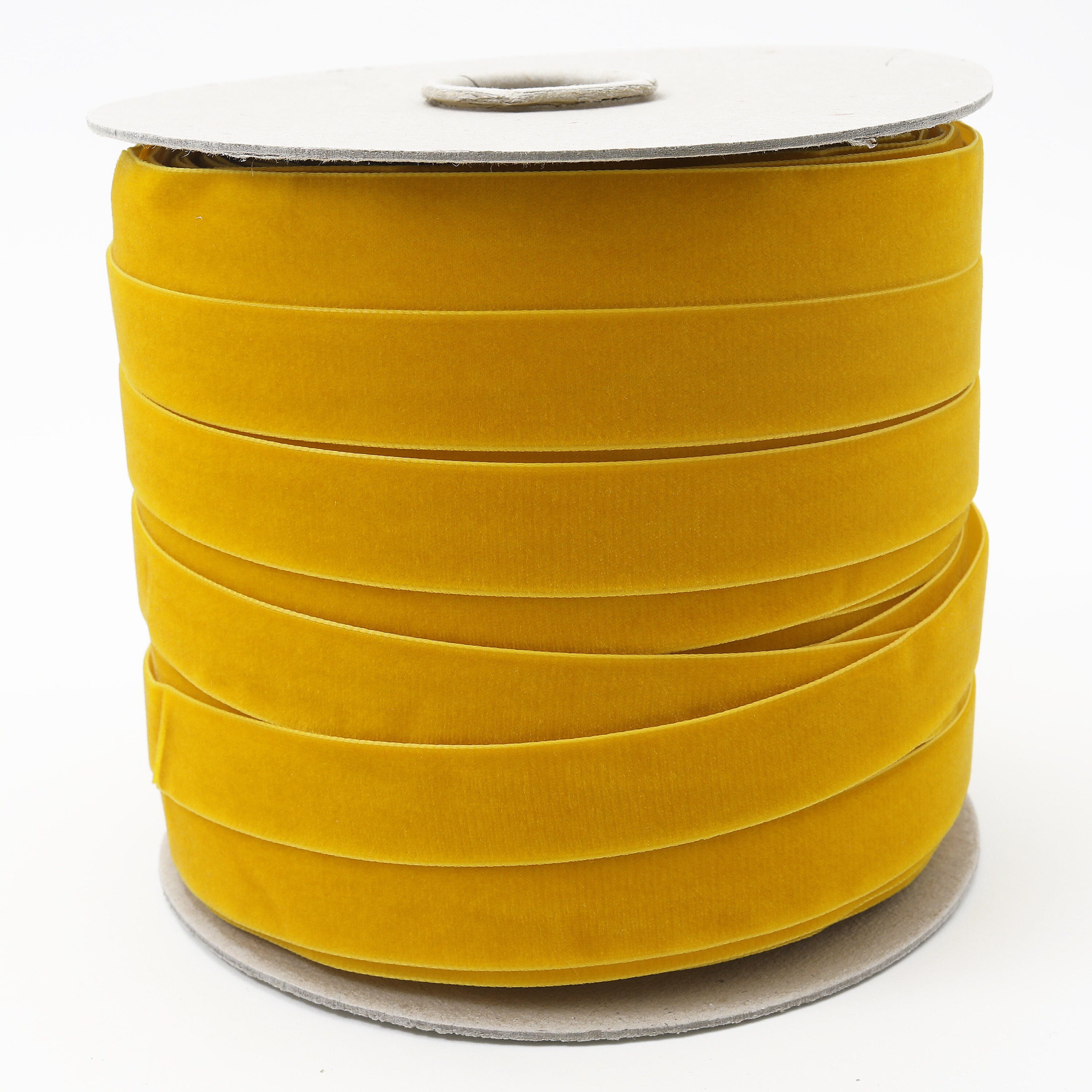 Gold Swiss Velvet Ribbon by the Yard Mustard Yellow Wedding Etsy