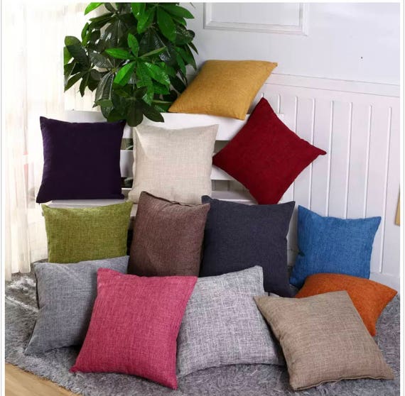 Blank Pillow Case Pillowcase Shop Blank Linen Pillow Covers UK