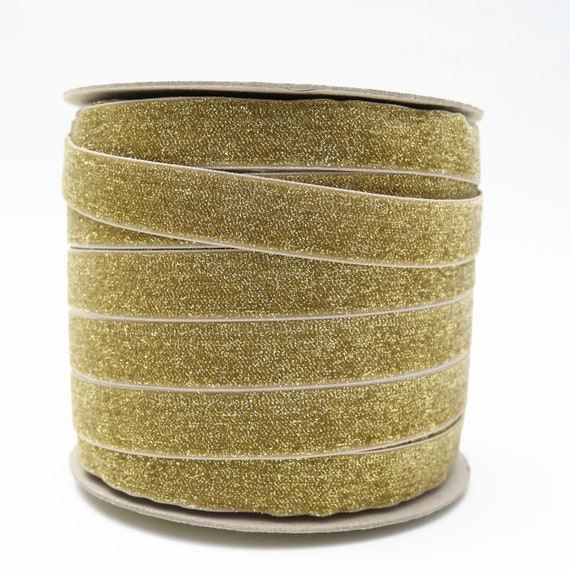 3/4" Choose Color Glitter Velvet Ribbon 1 yard 100% Nylon Metallic woven 5/8" 3/4" Choose Color Glitter Velvet Ribbon 1 yard 100% Nylon Metallic woven 5/8"