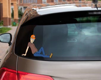 Sexy spatlapsticker Dale Gribble