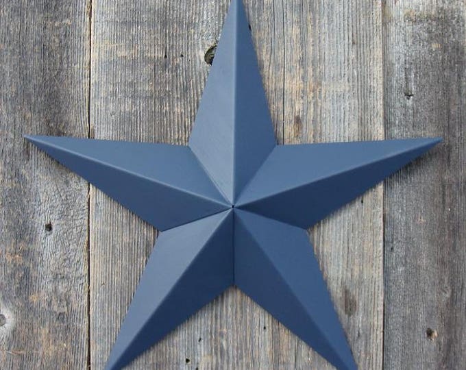 Rustic Vintage Farmhouse Metal STAR ORNAMENTS 3 5 7 9 Home Decor