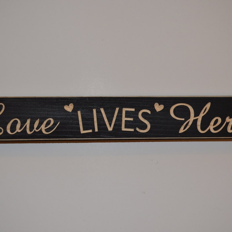 Love Lives Here Sign