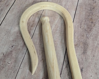 Oak Thy Rod and Thy Staff (Staff Sold Separately) Biblical Shepherds Tool used to protect Sheep from Predators