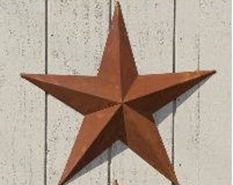 96 Inch Rusty Metal Tin Barn Star - Etsy