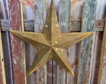 120" Rusty Metal Tin Barn Star