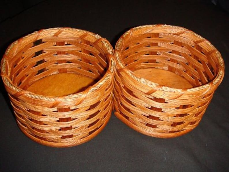 Amish Handmade Home and Garden Peanut Basket Etsy