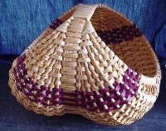 Amish Handmade Nest Basket - Frame 28" Use to gather eggs, flowers, vegetables. Country Cabin Home Decor for kitchen or any room