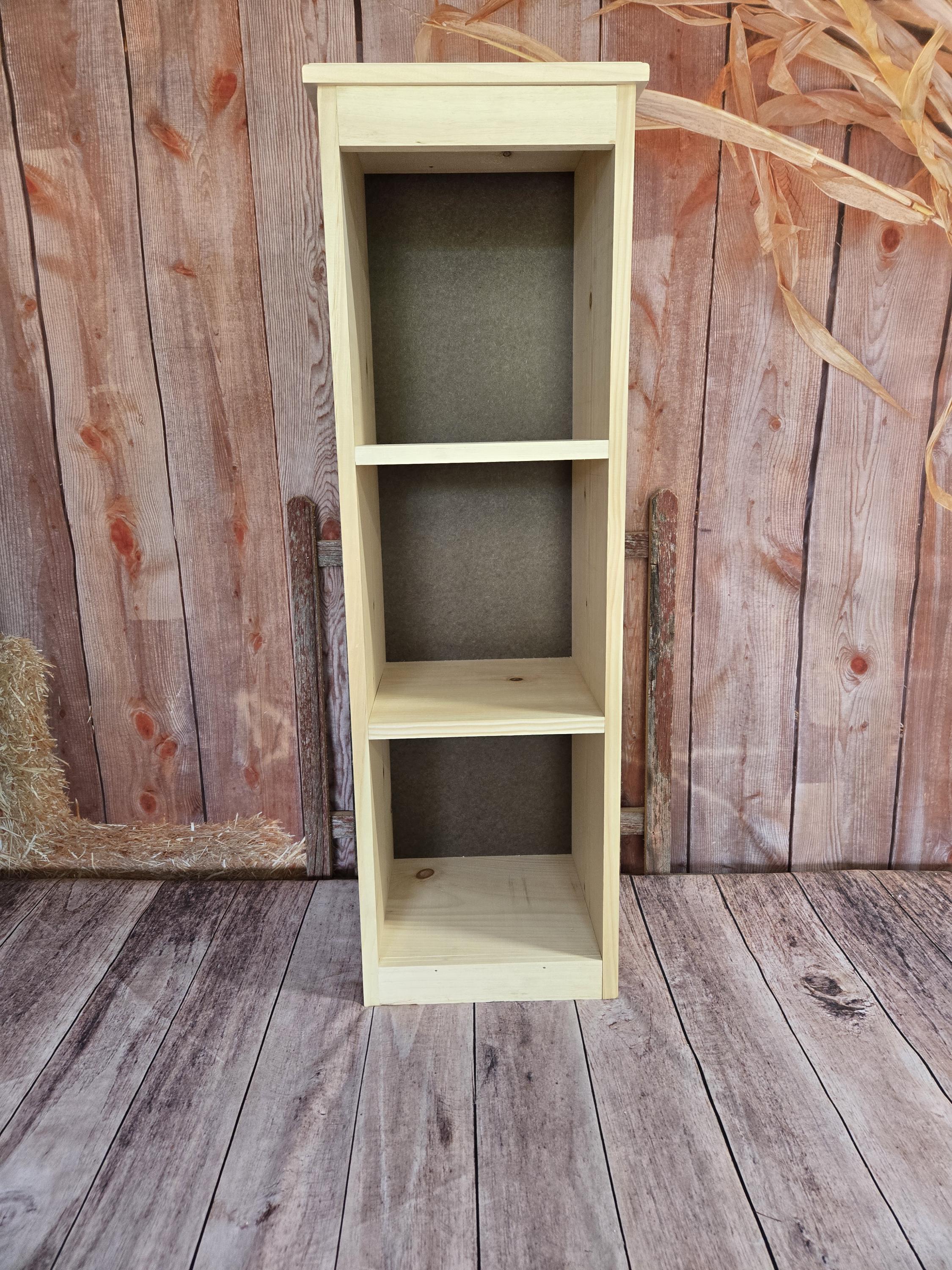 Unfinished Solid Pine Wood 3 Hole Cube Storage Organization Cabinet That Holds Collapsible Fabric Bins NOT INCLUDED Etsy