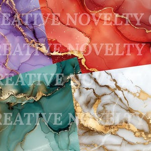 Marble Digital Paper, Digital Marble, Gold Marble Textures, Marble ...