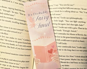 It's Probably Fairy Smut Bookmark! | cute sparkly fairy smut bookmark!