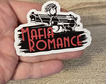 Mafia Romance Sticker! | romance trope, mafia romance sticker.