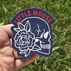 Haunting Adeline sticker! | little mouse haunting adeline sticker.