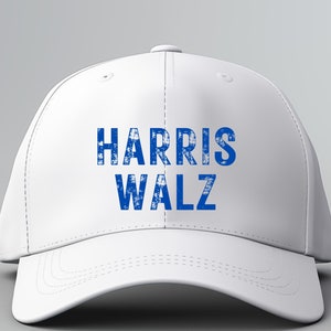 Harris Walz 2024 Election Hat, Kamala Harris, Tim Walz, Vote Blue Hat Gift for Democrats, Kamala Hat, Madam President Kamala Walz Hat
