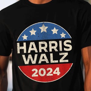 Harris Walz 2024 Election Shirt, Kamala Harris, Tim Walz, Vote Blue Gift for Democrats, Madam President, Kamala Walz Shirt, Kamala Shirt