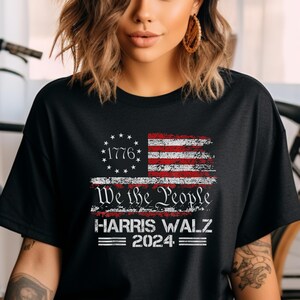 Harris Walz 2024 Election Shirt, Kamala Walz Shirt, Gift for Democrats Vote Blue Shirt, Kamala Harris, Tim Walz, Madam President, Kamala Tee