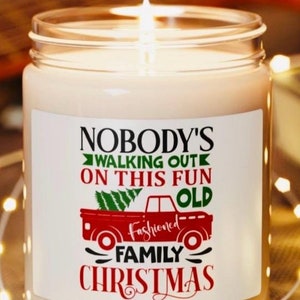 Christmas Candle, Christmas Gifts, Funny Christmas Candle, Christmas Decor, Christmas Movie Quotes, Gift for Mom, Funny Gifts, Serious Clark