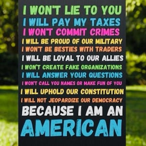 Politisches Yard-Schild, Patriot-Dekor, USA-Wahlschild, Patriotisches Outdoor-Dekor, amerikanische Flagge, Yard-Kunst für die USA