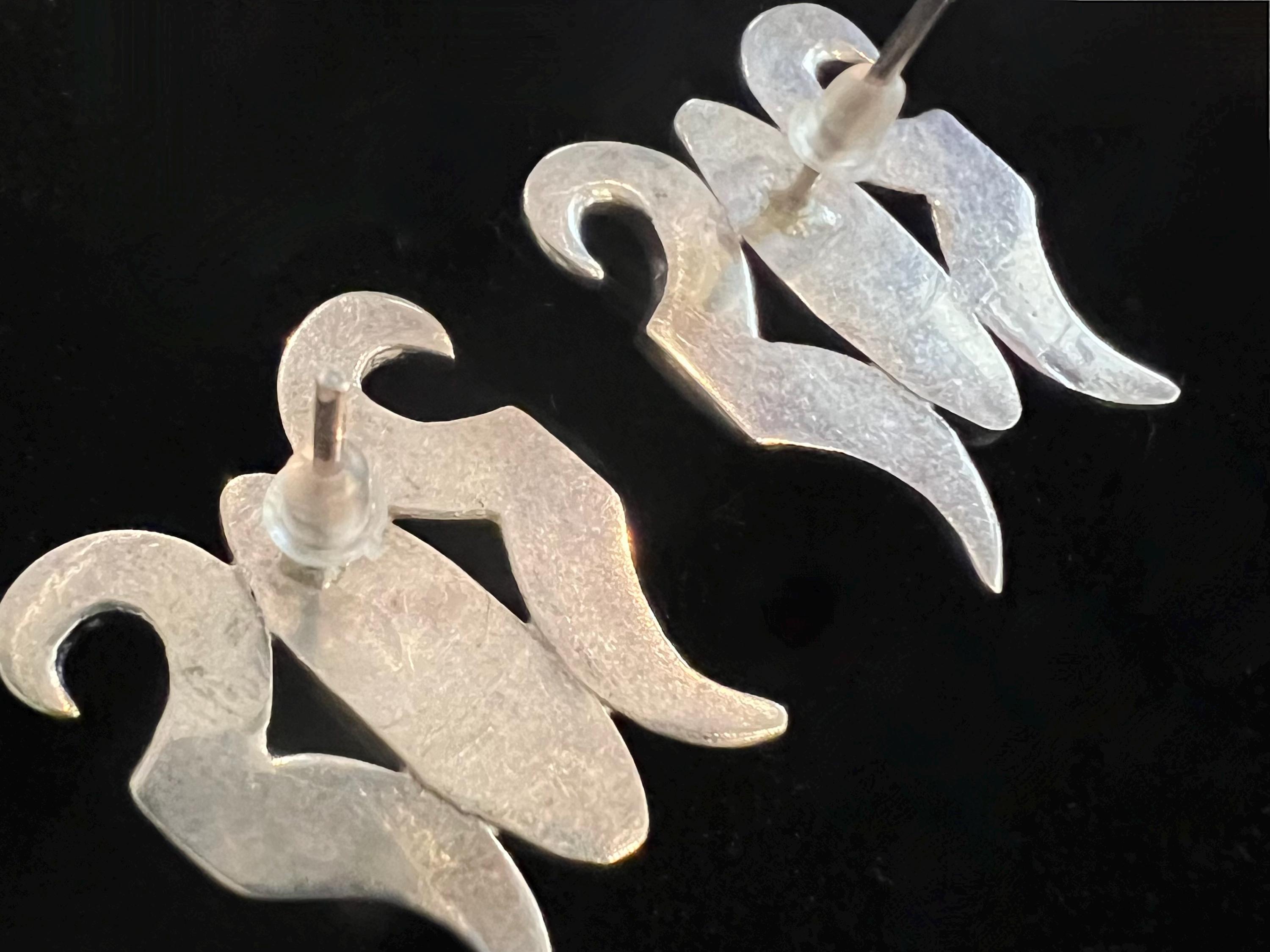 Orecchini Pendenti In Argento 925 Con Lapislazzuli Naturale Blu – Stile Vintage PE218 - Foto 2