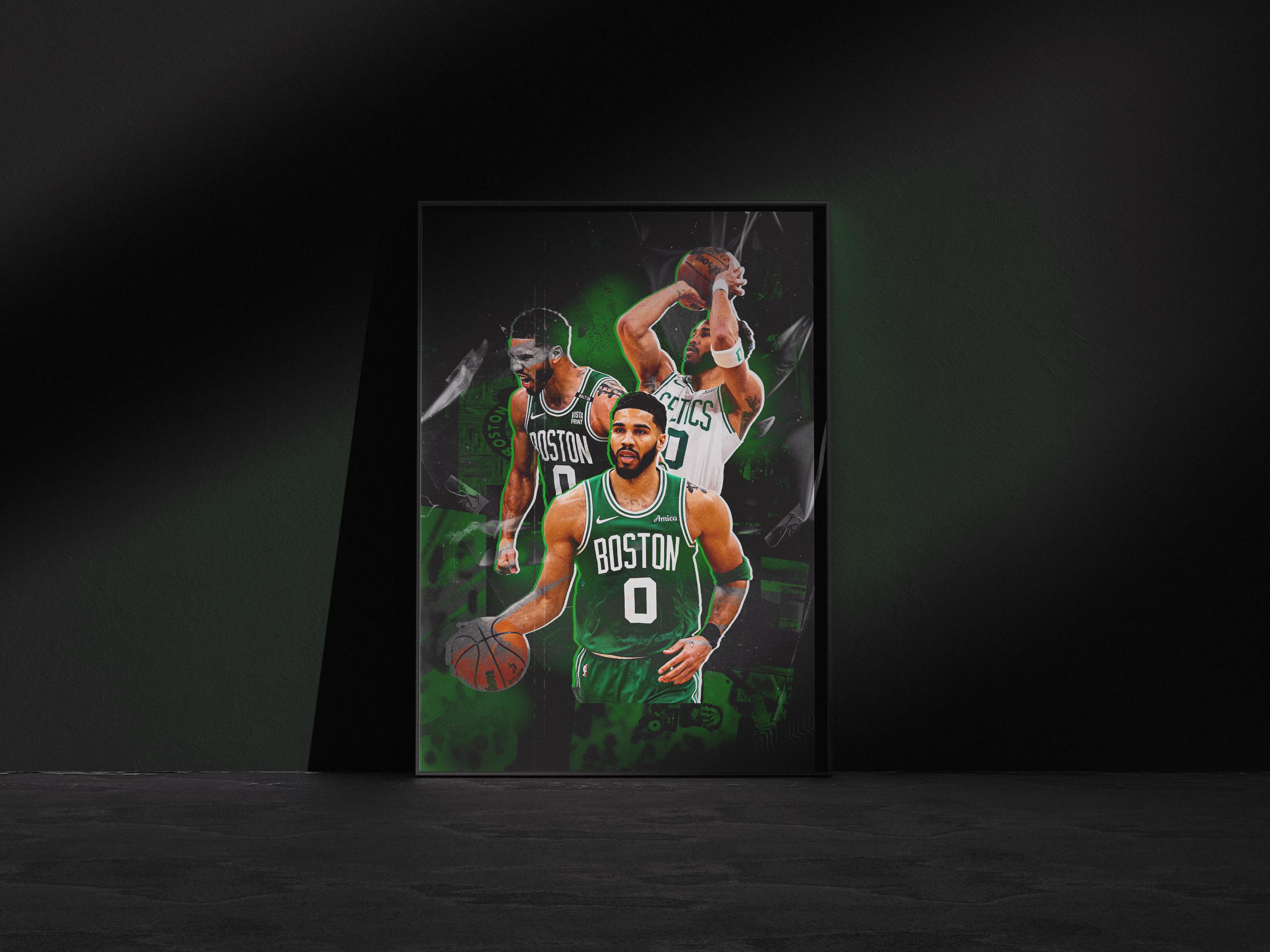 Boston celtics poster - Etsy 日本