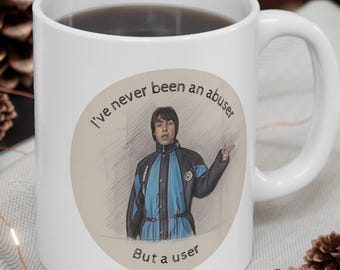 Liam Gallagher Oasis User 11oz White Mug