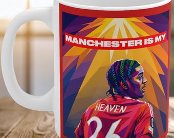Ayden Heaven Manchester United 11oz White Mug