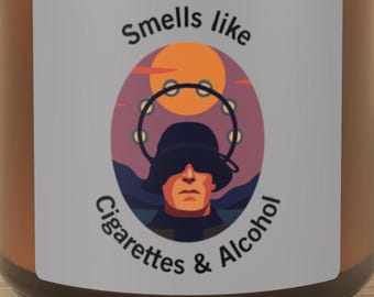 Oasis Smells Like Cigarettes & Alcohol Scented Soy Candle
