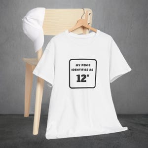 Funny Identify as Tee, Humorous Cotton T-Shirt, Gift for Him, Quirky Statement Shirt, Casual Wear, Sarcastic Humour Apparel